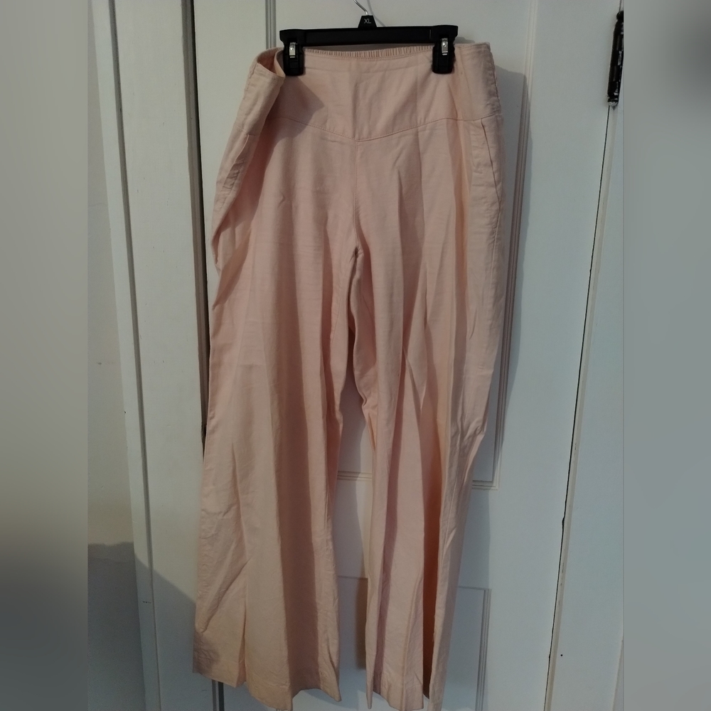 Peach Linen pants